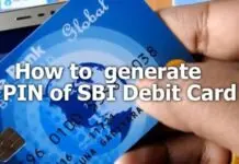 sbi debit card