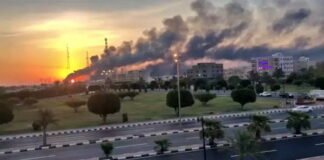 Drone attack on oil establishment in Riyadh
