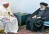 Pope Francis, Iraqs Top Shiite Cleric