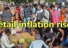 Retail inflation rises