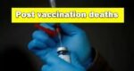 post vaccination deaths