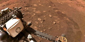 rover traveled 21 feet on Mars