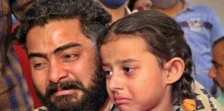 Appeal of 5-year-old daughter of hostage jawan