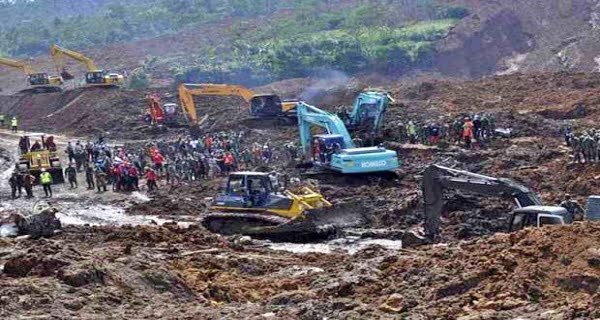 Landslides kill 55 in Indonesia