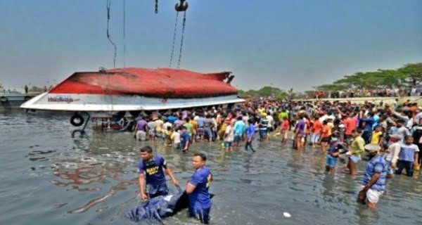 Passenger ship drowned