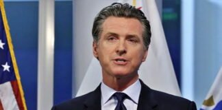 California Governor Gavin Newsom