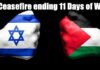 Ceasefire ending 11 Days of War