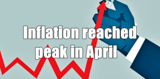 Inflation reached peak in April