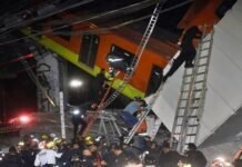 metro bridge collapses in Mexico City1