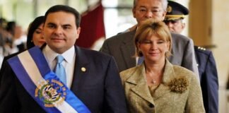 El Salvador ex-president's wife