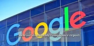 Google-monthly-compliance-report