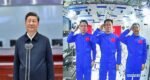 Xi Jinping talks to Chinese astronauts