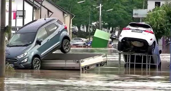 Germany floods after heavy rains
