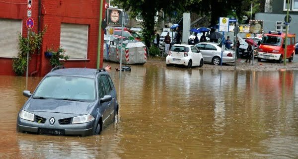 Germany floods after heavy rains