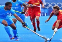 India's second win in hockey