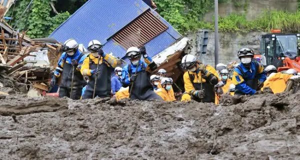 Landslide in Japan, four killed