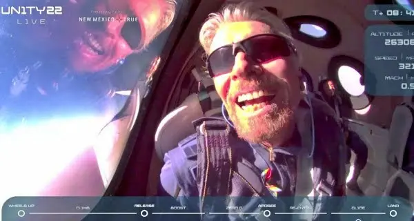 Richard Branson, Sirisha Bandla returned to Earth Richard Branson, Sirisha Bandla returned to Earth