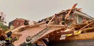 Under construction building collapse