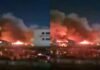 massive fire at Iraq's Covid-19 hospital