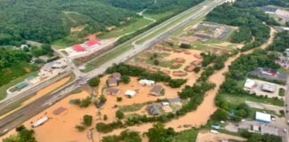 Devastating floods in Tennessee