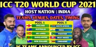 ICC worldcup T20 india