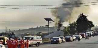 Lebanon Heavy explosion in tanker truck