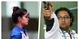 Manu Bhaker and Jaspal Rana