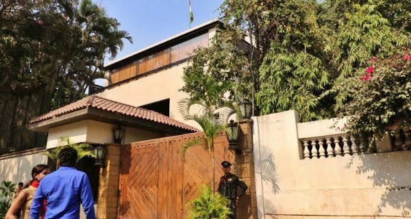 Amitabh Bachchan's bungalow in Juhu.