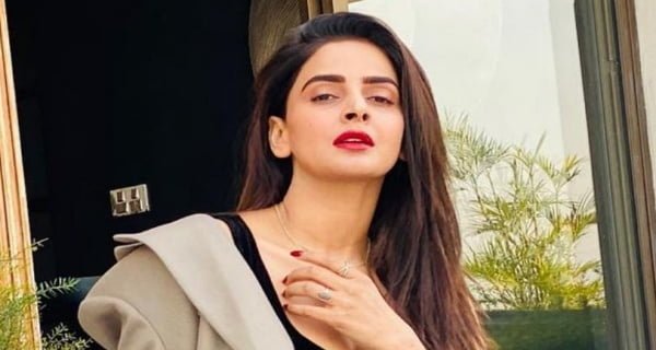 Actress Saba Qamar