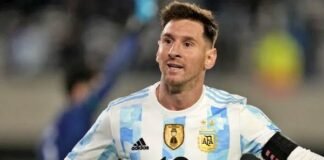 Lionel Messi wins hat-trick goal for Argentina
