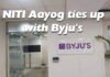NITI Aayog ties up with Byjus
