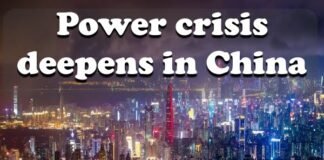 Power crisis deepens in China