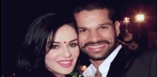 shikhar dhawan and aayesha