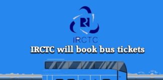 IRCTC will book bus tickets