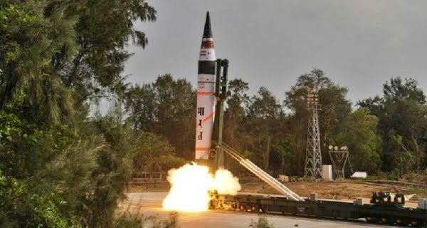 Surface to Surface Ballistic Missile Agni-5 1