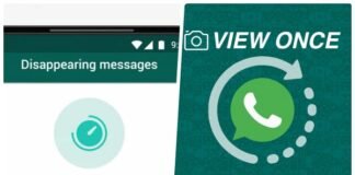 View Ones and Disappearing Messages