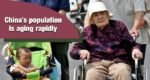 China's population is aging rapidly