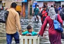 Heavy rains continue in Tamil Nadu