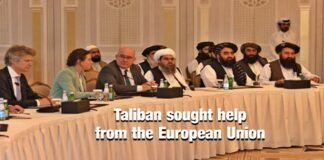 Taliban sought help from the European Union