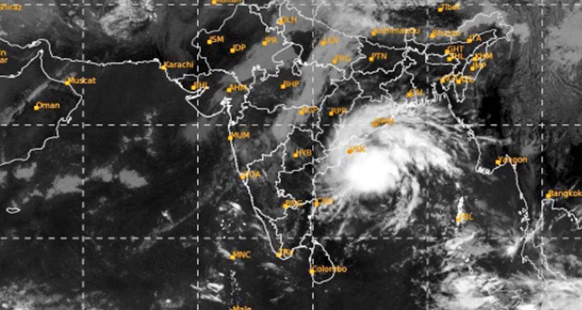 Cyclonic storm ‘Jawad’ intensifies, moving towards north Andhra Pradesh coast