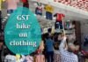 GST hike on clothing