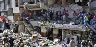 Massive explosion in Karachi