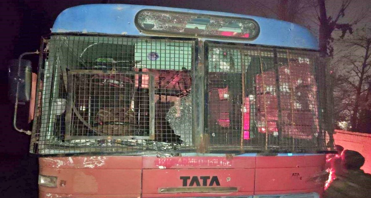 Terrorists opened fire on the police bus | PalPal News Hub | Latest National, Technology, and Astrology News Terrorists opened fire on the police bus