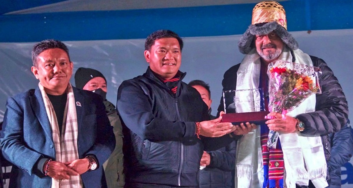 Sanjay Dutt became brand ambassador of Arunachal Pradesh, information posted by posting picture