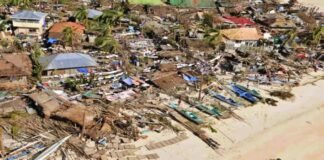 storm in Philippines