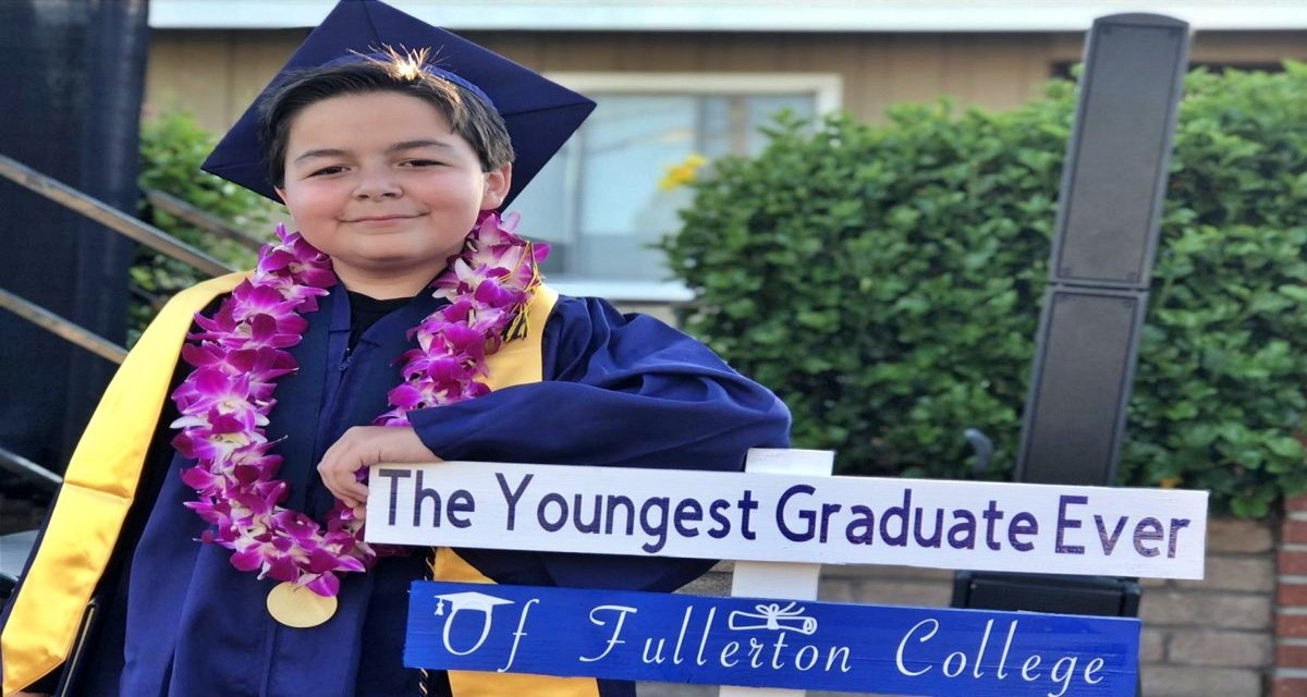 Graduation did at the age of 15, now Jack Rico is preparing for masters