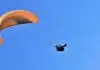 Accident during paragliding in Assam