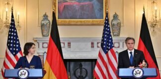 America, Germany warn Russia on Ukraine issue
