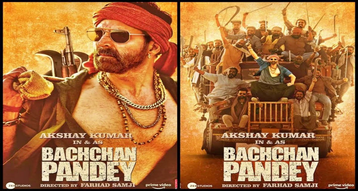 Two new posters of ‘Bachchan Pandey’ released, Akshay Kumar’s film will knock in theaters on this date