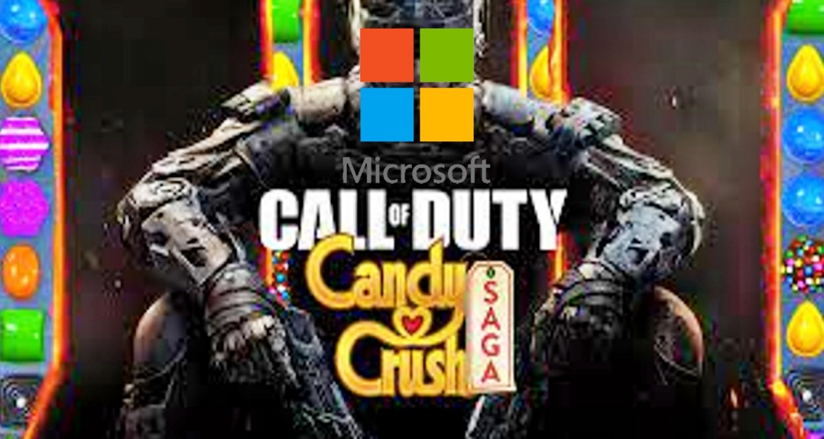 Microsoft biggest deal in the gaming sector will buy ‘Candy Crush’ and ‘Call of Duty’